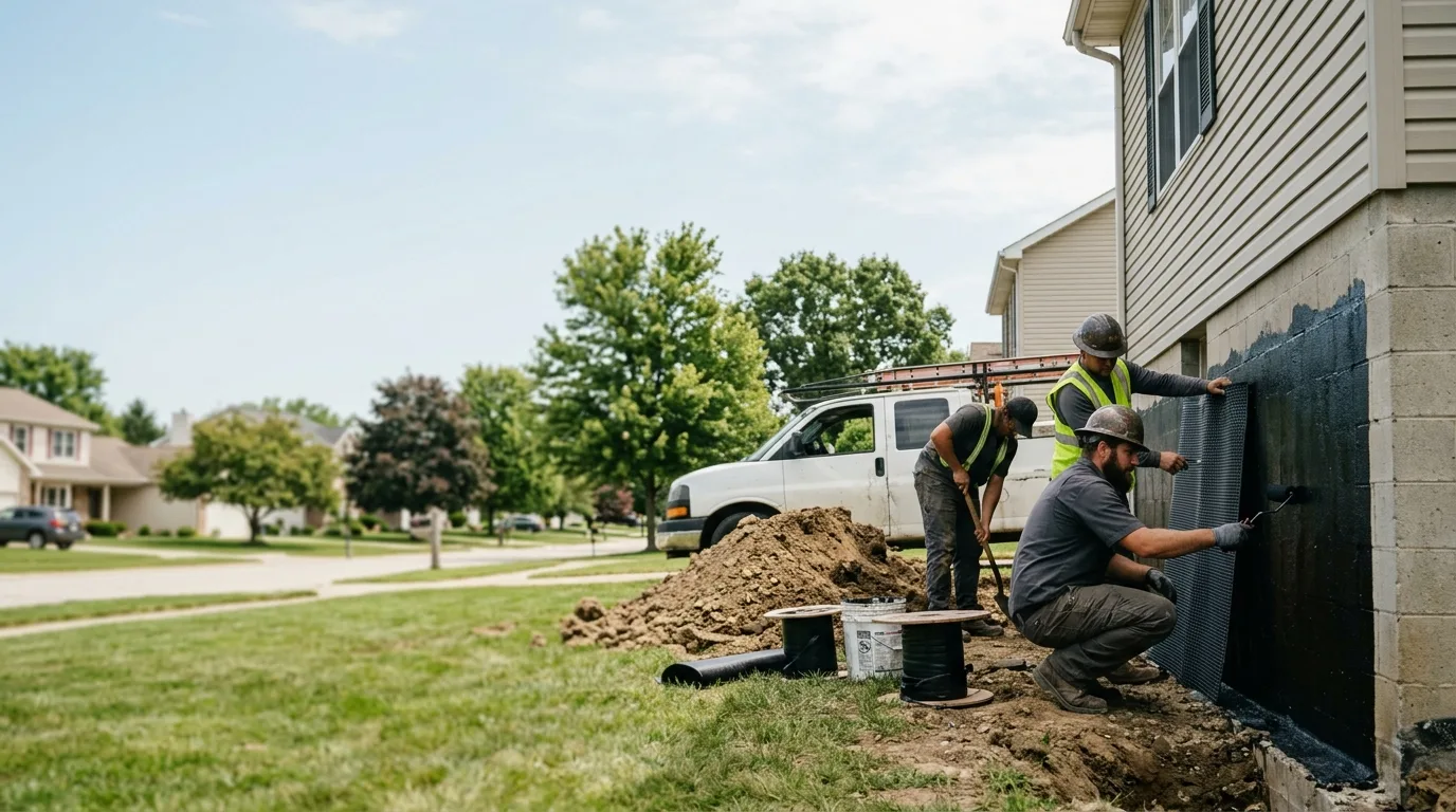 Basement Waterproofing in Crooksville, OH near me